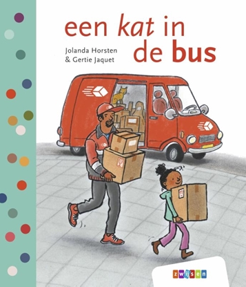 Afbeeldingen van Leren lezen AVI M3 een kat in de bus