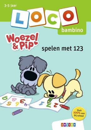 Afbeeldingen van Loco Bambino Loco bambino Woezel & Pip spelen met 123