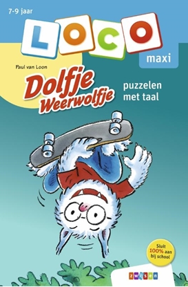 Afbeeldingen van Loco Maxi Loco maxi Dolfje Weerwolfje puzzelen met taal