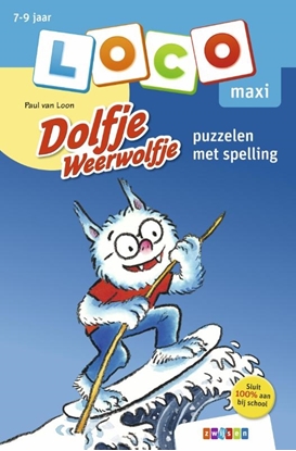 Afbeeldingen van Loco Maxi Loco maxi Dolfje Weerwolfje puzzelen met spelling