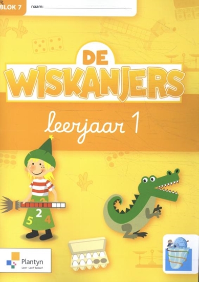 Afbeelding van De Wiskanjers Leerjaar 1 Blok 7 Werkboek