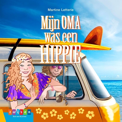 Afbeeldingen van Leesserie Estafette Mijn oma was een hippie