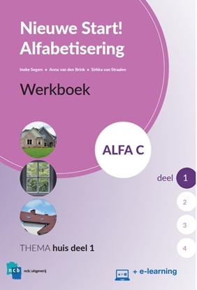 Afbeeldingen van Nieuwe Start Alfabetisering Nieuwe Start Alfabetisering Alfa C Deel 1 + e-learning Werkboek