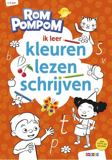 Afbeelding van Rompompom ik leer kleuren, lezen, schrijven
