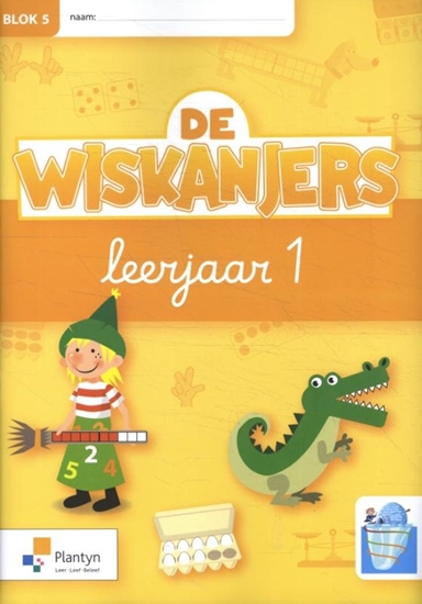 Afbeelding van De Wiskanjers leerjaar 1 blok 5 Werkboek