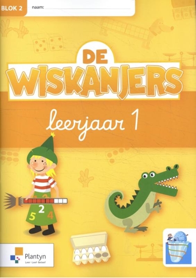 Afbeelding van De Wiskanjers Leerjaar 1 Blok 2 Werkboek