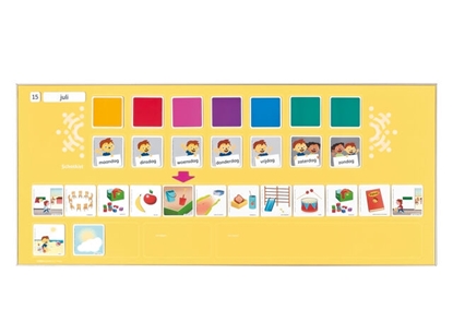 Afbeeldingen van Weekkalender bord groep 1-2