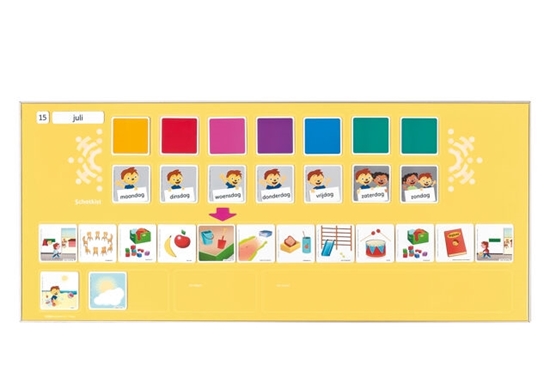 Afbeelding van Weekkalender bord groep 1-2