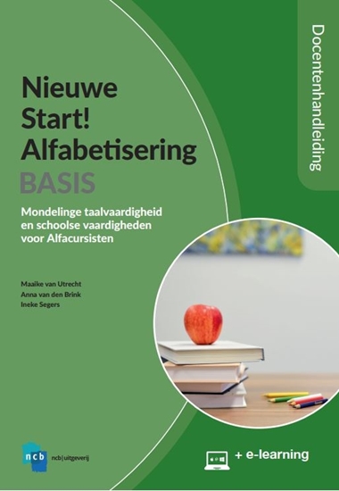 Afbeelding van Nieuwe Start Alfabetisering Nieuwe Start! Alfabetisering Basis-Docentenhandleiding + E-learning