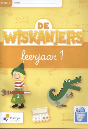 Afbeeldingen van De Wiskanjers leerjaar 1 blok 8 Werkboek
