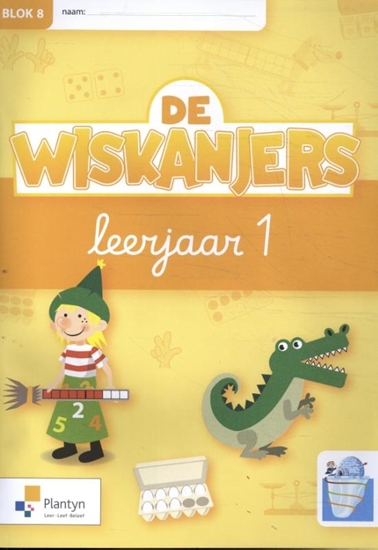 Afbeelding van De Wiskanjers leerjaar 1 blok 8 Werkboek