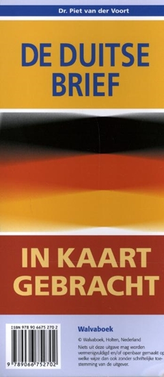 Afbeelding van De Duitse brief in kaart gebracht