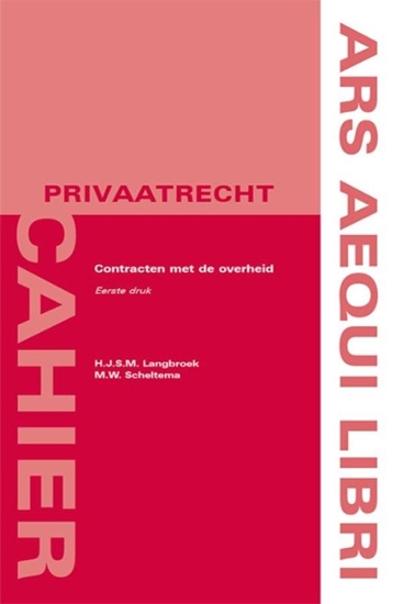 Afbeelding van Ars aequi cahiers privaatrecht Contracten met de overheid
