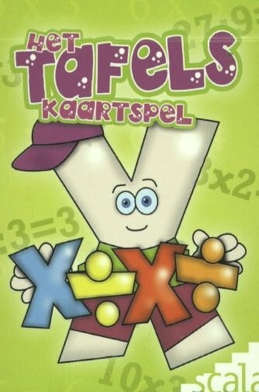 Afbeelding van De leukste rekenspelletjes Het tafelskaartspel