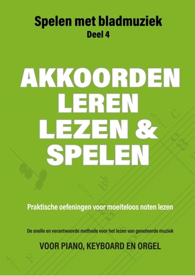 Afbeelding van Spelen met Bladmuziek Akkoorden leren lezen en spelen