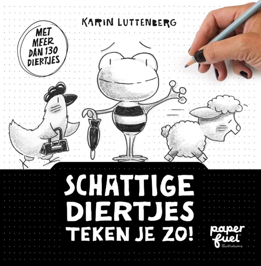 Afbeelding van Schattige diertjes teken je zo!