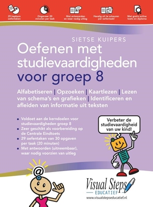 Afbeeldingen van Oefenen met studievaardigheden voor groep 8