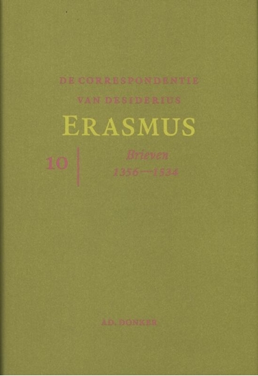 Afbeelding van De correspondentie van Desiderius Erasmus 10