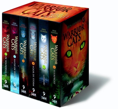 Afbeeldingen van Cadeaubox warrior cats - 6 delen van serie 1