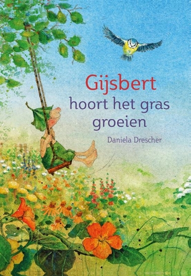 Afbeelding van Kabouter Gijsbert Gijsbert hoort het gras groeien
