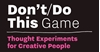 Afbeelding van Don't/Do This - Game