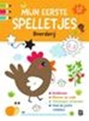 Afbeeldingen van Mijn eerste spelelletjesboek Mijn eerste spelletjesblok boerderij 2-3 jaar