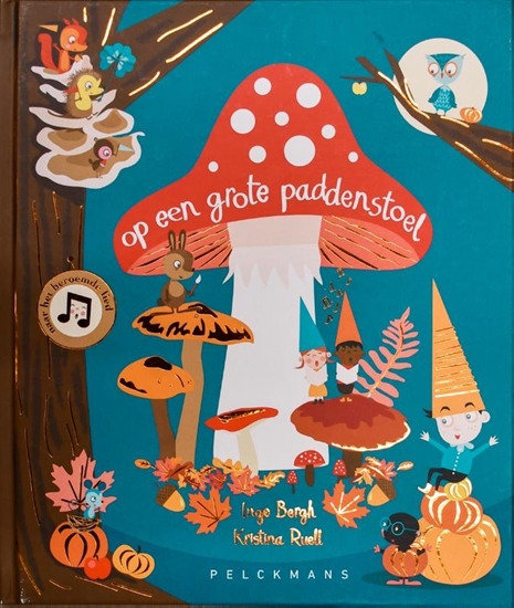Afbeelding van Op een grote paddenstoel