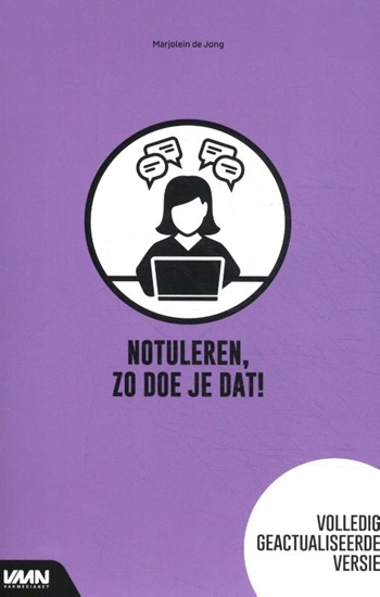 Afbeelding van Notuleren, zo doe je dat!