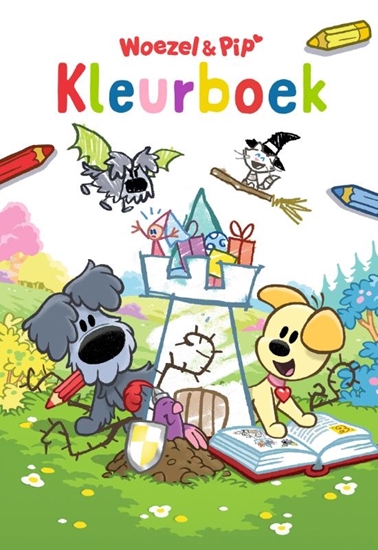 Afbeelding van Woezel & Pip Kleurboek