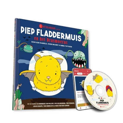 Afbeeldingen van Piep Fladdermuis Piep Fladdermuis en het drasmoeras
