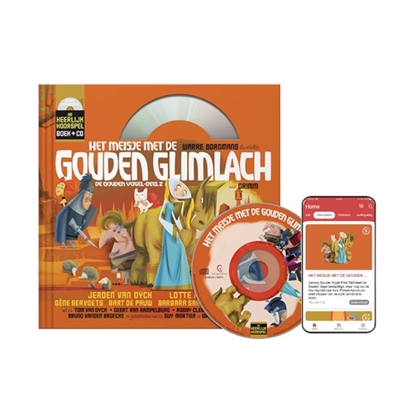 Afbeeldingen van Heerlijk Hoorspel Het meisje met de gouden glimlach De gouden vogel deel 2