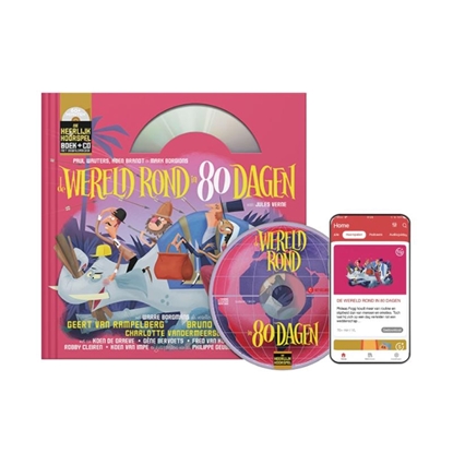 Afbeeldingen van Heerlijke Hoorspelen De wereld rond in 80 dagen