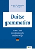Afbeelding van Duitse grammatica voor het economisch onderwijs