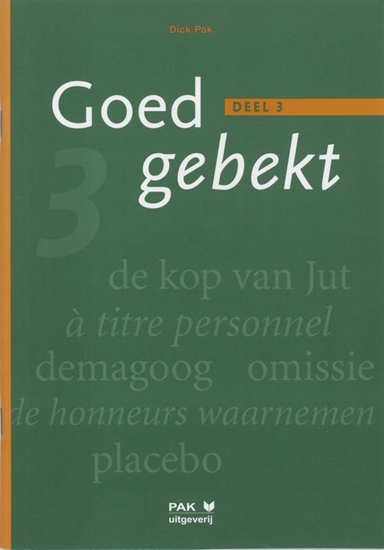 Afbeelding van Goed gebekt 3 Leerlingenboek