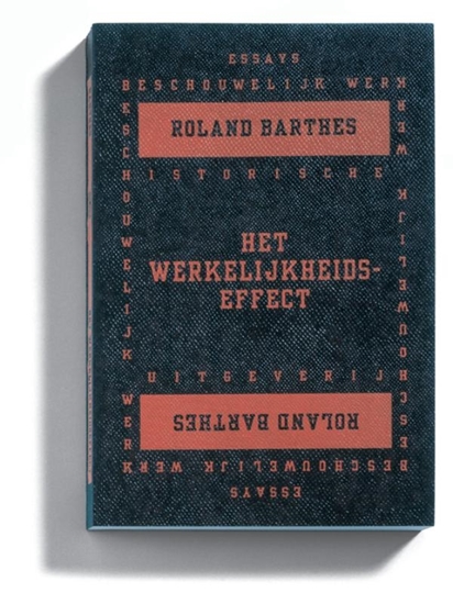 Afbeelding van Beschouwelijk werk Het werkelijkheidseffect