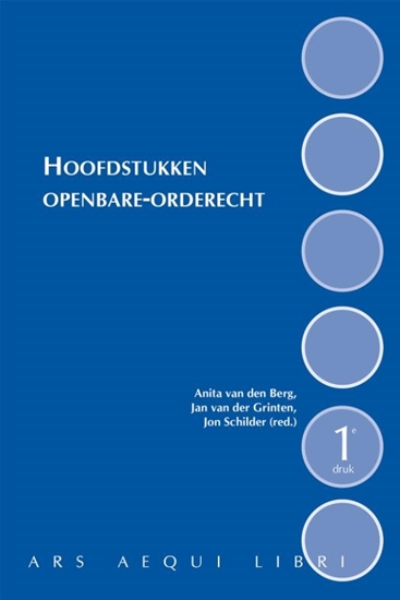Afbeelding van Ars Aequi Cahiers Hoofdstukken openbare-orderecht