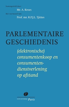 Afbeeldingen van Parlementaire geschiedenis (elektronische) consumentenkoop en consumentendienstverlening op afstand