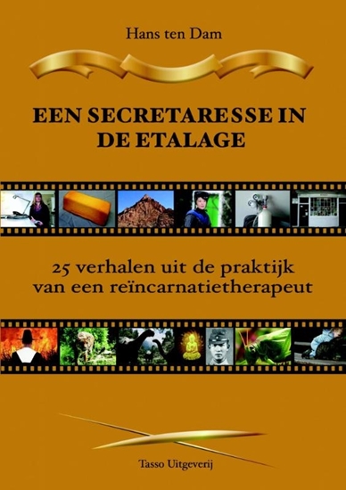 Afbeelding van Een secretaresse in de etalage