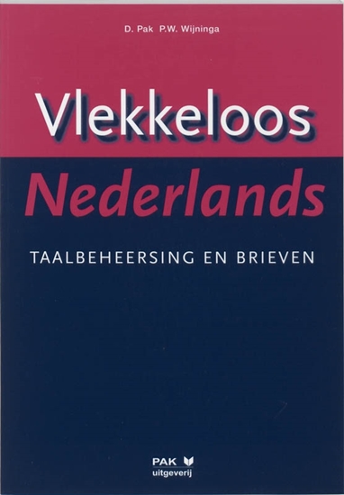 Afbeelding van Vlekkeloos Nederlands Taalbeheersing en brieven taalniveau 3F en 4F