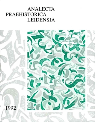 Afbeeldingen van Analecta Praehistorica Leidensia The end of our third decade 1