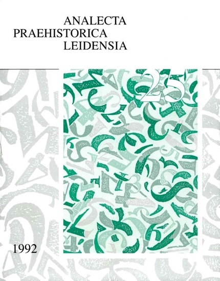Afbeelding van Analecta Praehistorica Leidensia The end of our third decade 1