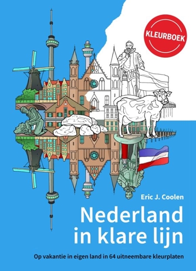 Afbeelding van Nederland in klare lijn