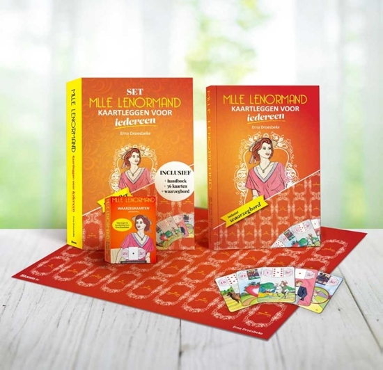 Afbeelding van Kaartleggen met Erna Droesbeke Set Mlle Lenormand: Kaartleggen voor iedereen