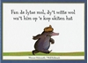 Afbeelding van Fan de lytse mol dy't witte wol