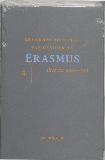 Afbeelding van De correspondentie van Desiderius Erasmus IV