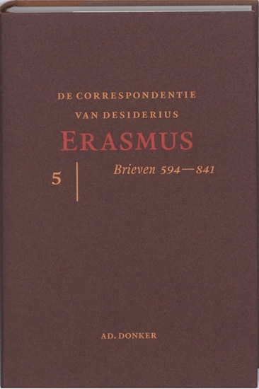 Afbeelding van De correspondentie van Desiderius Erasmus 5
