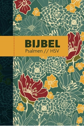 Afbeeldingen van Bijbel (HSV) met psalmen - hardcover bloemen