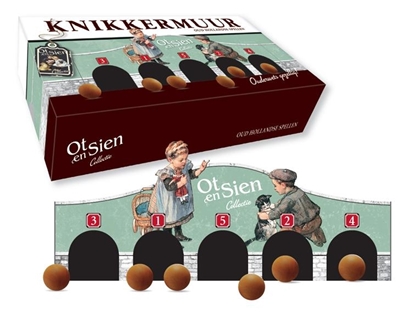 Afbeeldingen van Ot en Sien collectie Knikkermuur