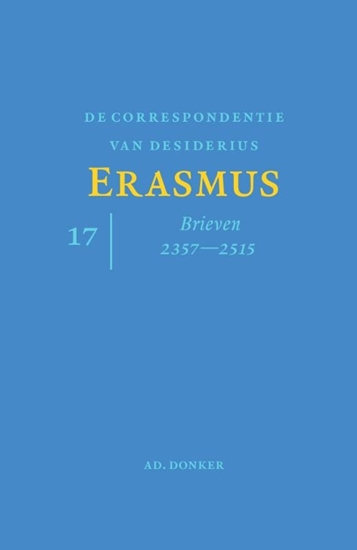 Afbeelding van De correspondentie van Desiderius Erasmus 17