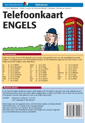 Afbeeldingen van Telefoonkaart Engels